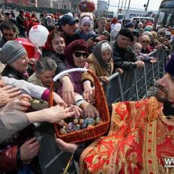 Вчера, 20 апреля, во Владивостоке прошёл ряд мероприятий, посвящённый празднованию Пасхи #2